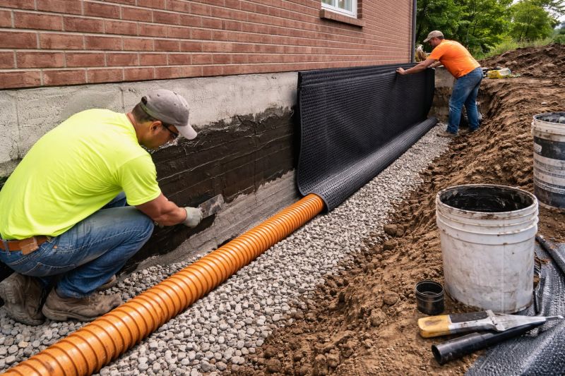 Concrete Waterproofing in Fredericksburg, VA