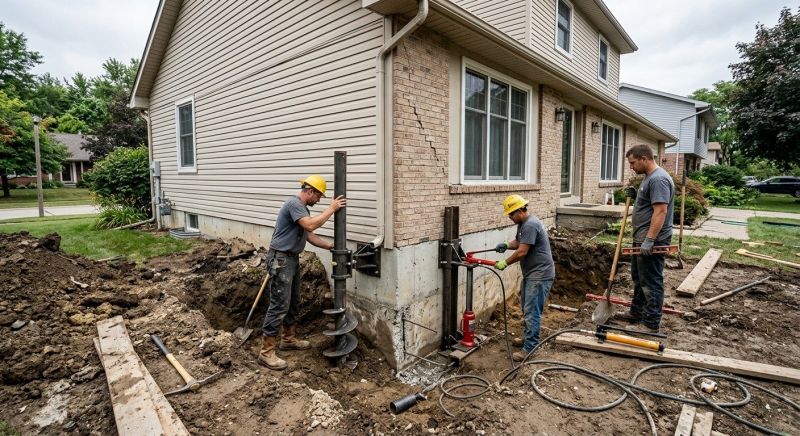 Slab Foundation Repair in Greenville, SC