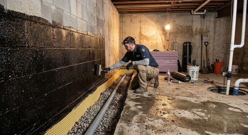 Basement Foundation Sealing in Fredericksburg, VA