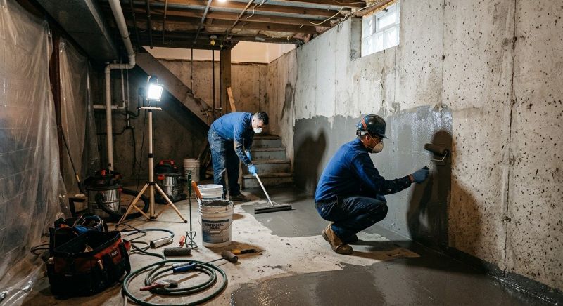 Basement Sealing Service in Fredericksburg, VA