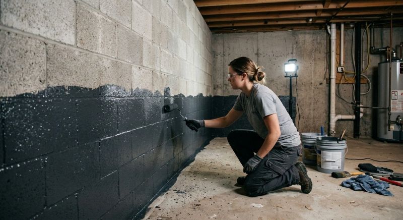 Basement Waterproofing in Fredericksburg, VA