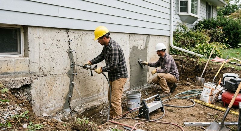 Cracked Foundation Repair in Fort Collins, CO