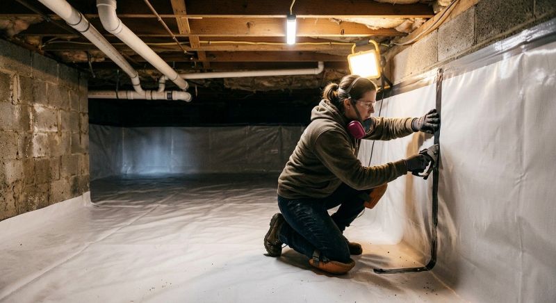 Crawlspace Sealing in Fredericksburg, VA