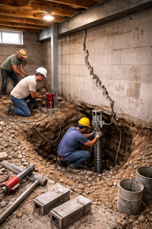 Crawlspace Structural Repair in Greenville, SC