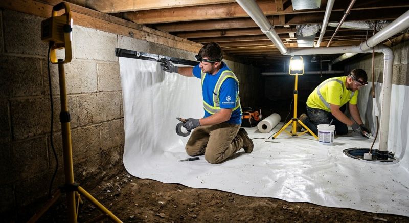 Crawlspace Waterproofing in Columbus, OH