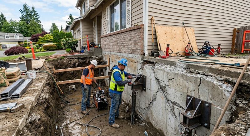 Foundation Damage Repair in Greenville, SC