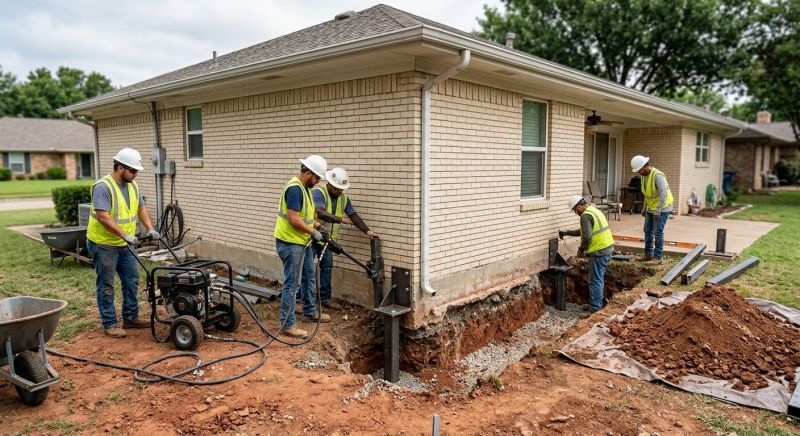 Foundation Stabilizing in Greenville, SC