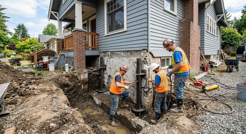 House Foundation Repair in Greenville, SC