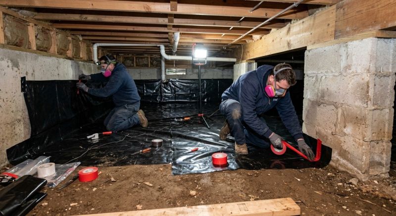 Vapor Barrier Installation in Greenville, SC