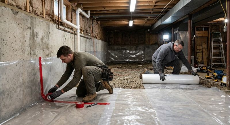 Vapor Barrier Installation in Grand Rapids, MI