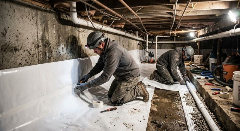 Wall Waterproofing in Tuscaloosa, AL
