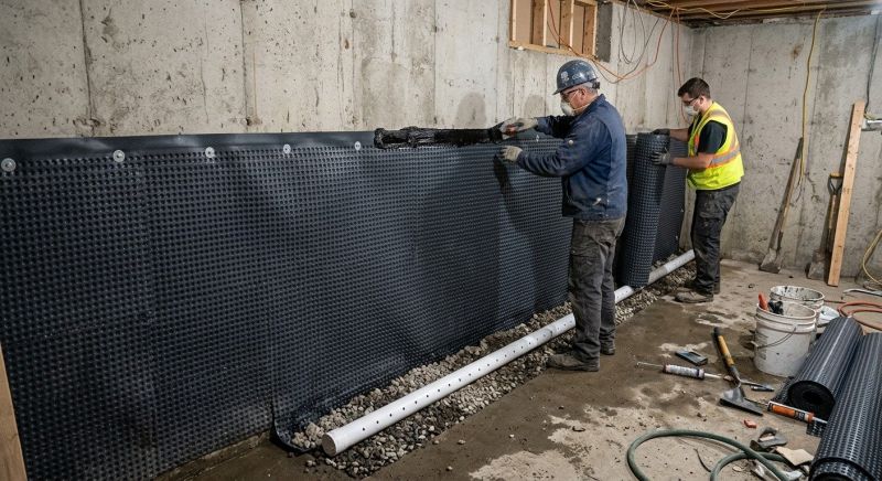 Wet Basement Solutions in Fredericksburg, VA