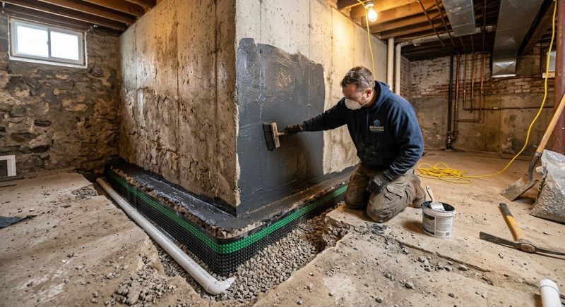 Wet Basement Solutions in Greenville, SC